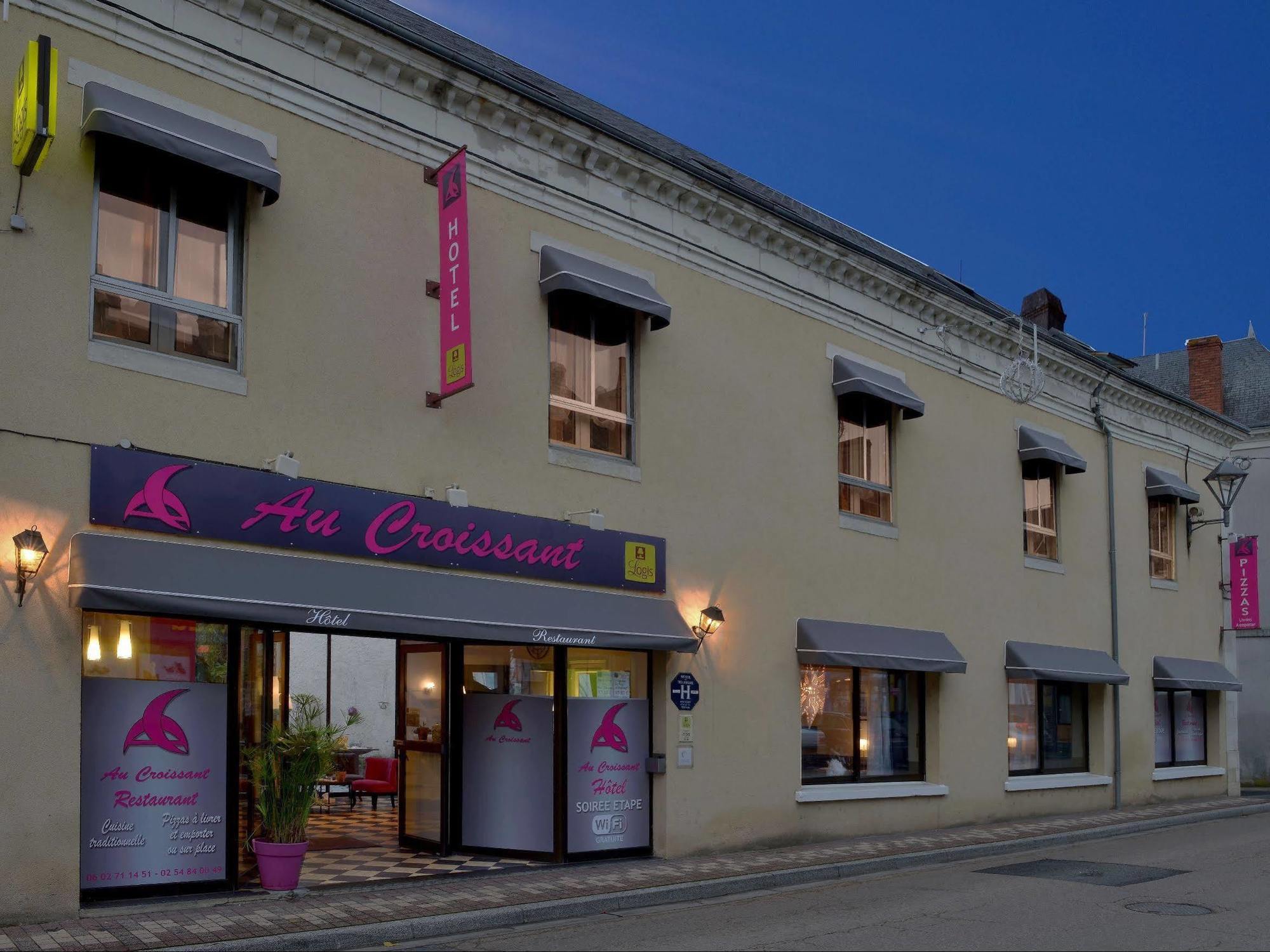 Logis Hotel Au Croissant Buzancais Exterior photo