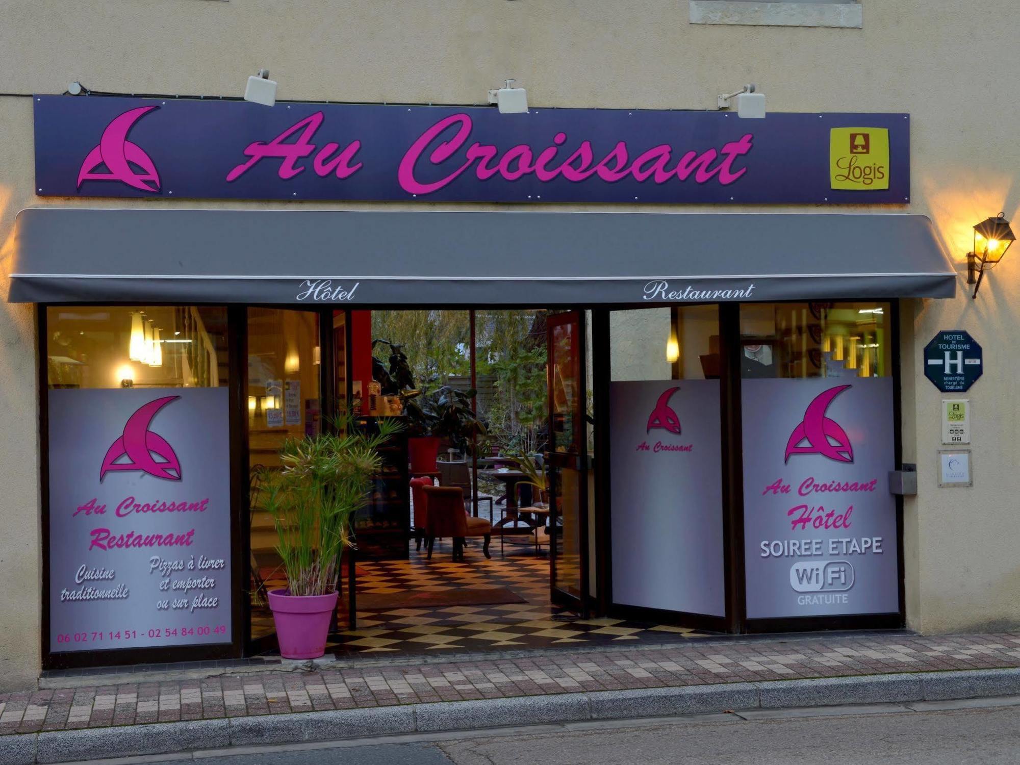 Logis Hotel Au Croissant Buzancais Exterior photo